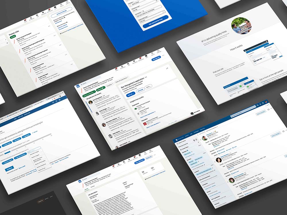 Speck A UX Design Company work with Linkedin